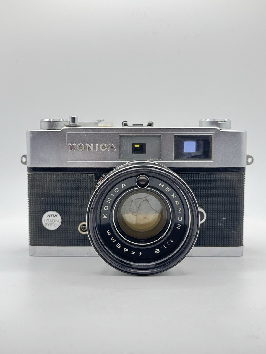 ［レトロ］KONICA AUTO S2 レンジファインダーカメラ Konica Auto S2 35mm Rangefinder Film Camera for sale online