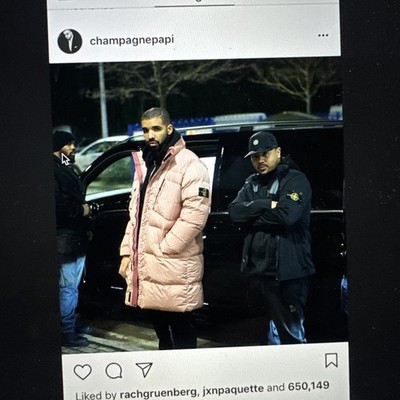 Drake s *actual*Stone Island Seersucker Nylon Down Jacket Washed Pink size LARGE