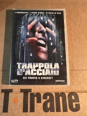 DVD SIGILLATO-TRAPPOLA D'ACCIAIO SEI PRONTO A GIOCARE?-HORROR 2007