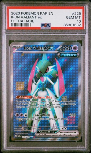 Iron Valiant ex graded PSA 10 for sale on eBay