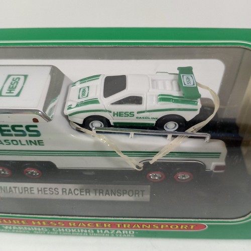 Camion trasporto Hess Benzina 2001 Miniatura Hess Racer - Foto 6 di 6
