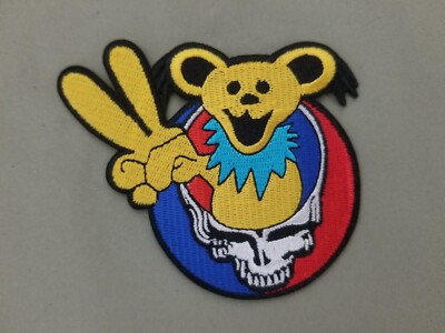 Grateful Dead Embroidered Rock Music Patch.