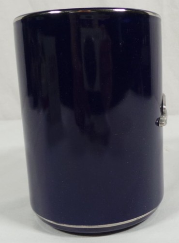 STAR TREK 16OZ CERAMIC MUG PEWTER LOGO HAND-PAINTED ENAMEL RAWCLIFFE 1994 NEW - Picture 5 of 11