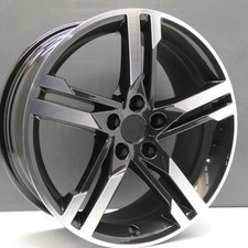 AUDI A4 S4 B9 18" DIAMOND CUT ALLOY WHEEL RIM S LINE GREY 8W0601025M GENUINE X1