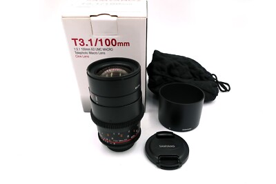 Samyang T 100mm 3,1 ED UMC Macro für Nikon FSE 200185