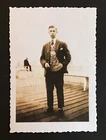 Hergé rare photo à Ostende en 1924 10 x 14 cm num. 072 sur 150 État neuf