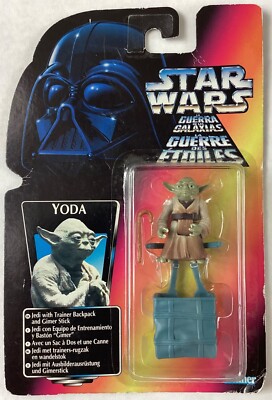 MOC Star Wars - Yoda (Kenner, 1996) Power of the Force POTF European Tri-Logo