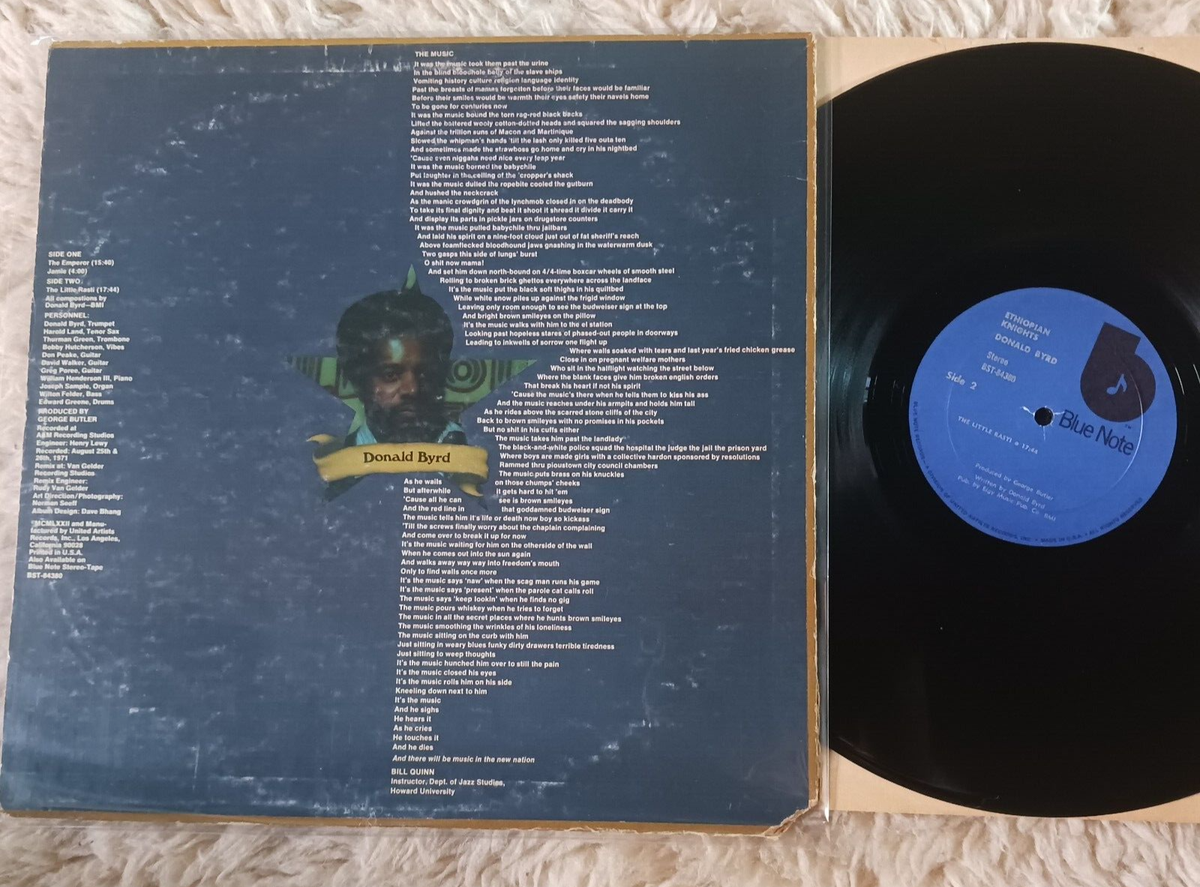 Donald Byrd-Ethiopian Knights【BST-84380】 Donald Byrd – Ethiopian Knights – Vinyl (LP, Album, Repress