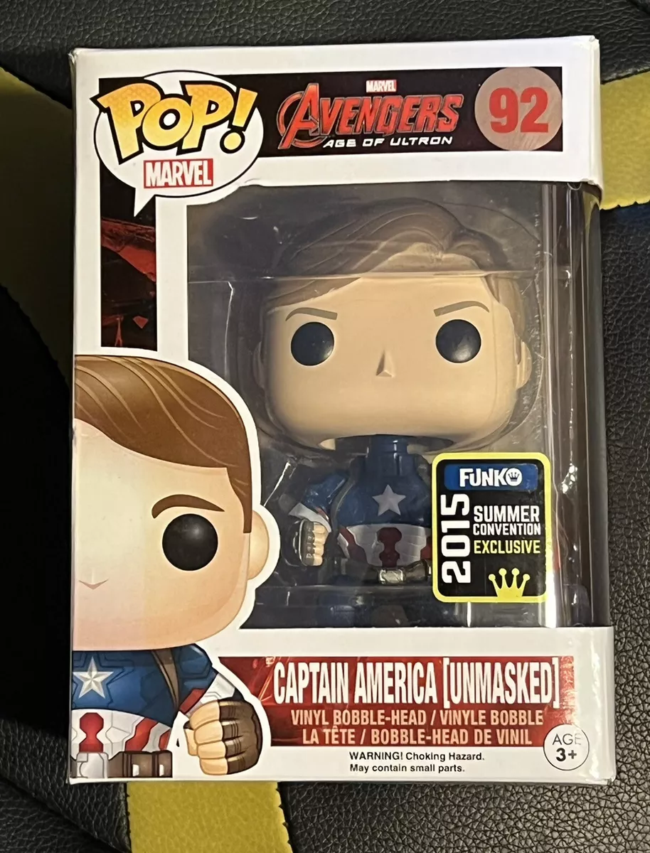 Captain america unmasked best sale pop
