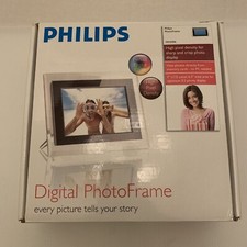 Phillips Digital PhotoFrame 7FF2FPA 6.5 in 720x480 Open Box Un-Tested