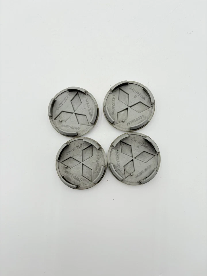 ⭐️ 2014-2019 Mitsubishi Outlander conjunto de 4 tampas de cubo de roda central fabricante de equipamento original - Imagem 2 de 4