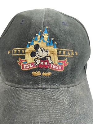 2  Adult Disneyland 50th Anniversary hats Disneyland Resort Mickey Mouse Golden Ear Hat 50th Year  main image 4