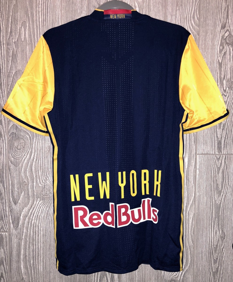 ADIDAS MLS New York Red Bull Away Navy Blue Authentic Soccer