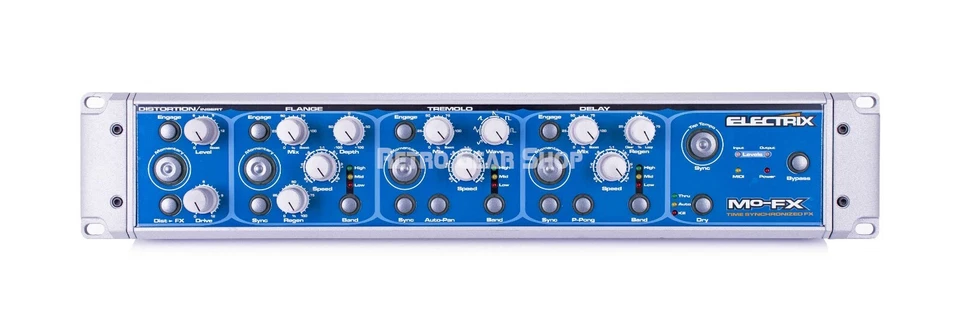 Electrix Mo-Fx Multi-Efectos De Colección Raro MoFx Tiempo Sincronizado Brida de Retardo Foto 2 de 3