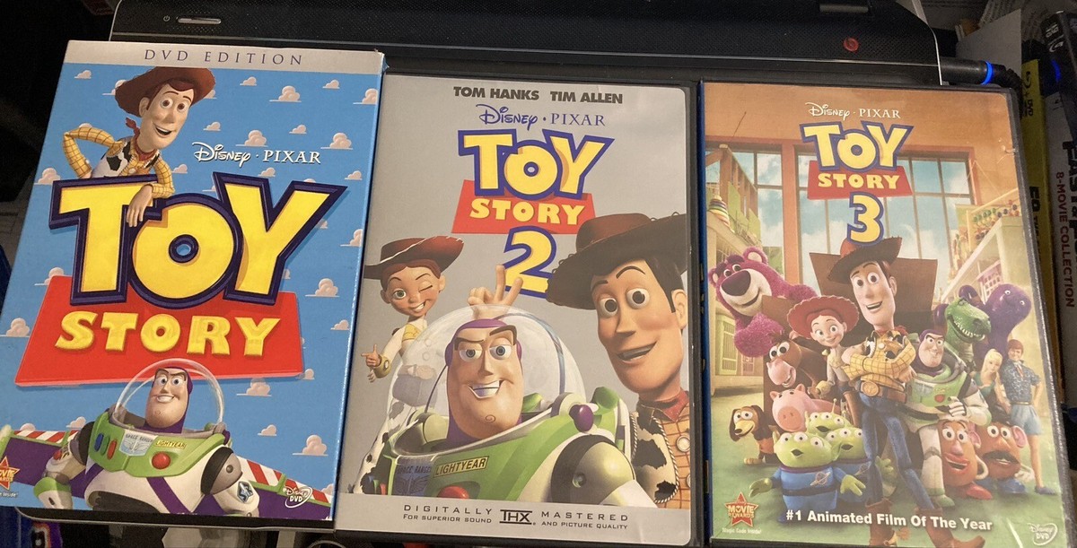 トイストーリー　DVD 1 2 3 4  MovieNEX  toy STORY Amazon.com: Disney Pixar TOY STORY 1 One 2 Two 3 Three 4