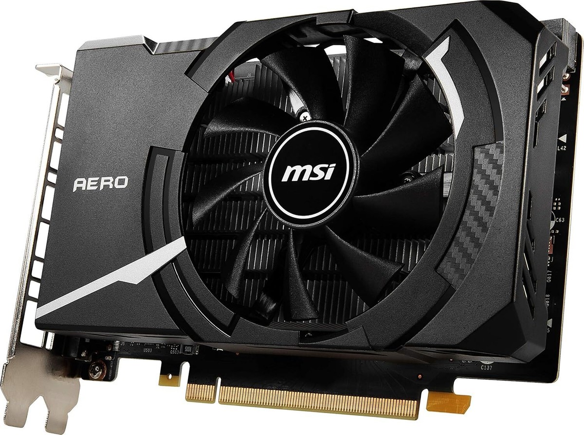 MSI GeForce GTX 1650 AERO ITX 4G OCV1 Graphics Board Card