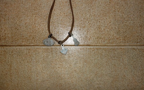 Dsquared² Runway TOP BANANA Leather Necklace Collana Pelle SS/05 ULTRARARE - Foto 5 di 7