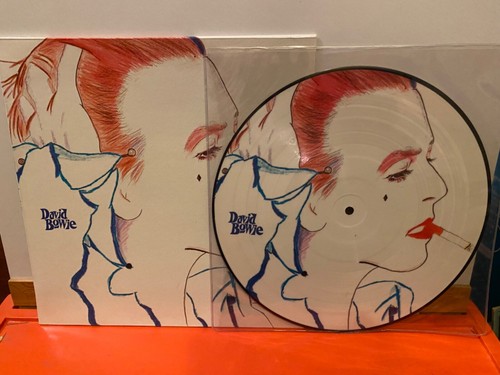David Bowie Ultra Rare Space Oddities Picture Disc Import EMI Cat# DB116 NM LP