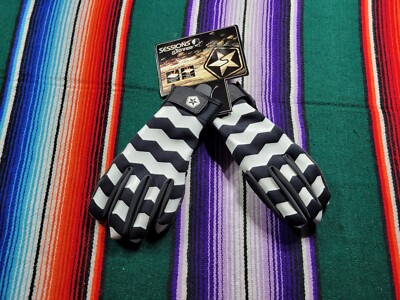 Session Snow Gloves Ziggy Pipe Black Magic Size Small