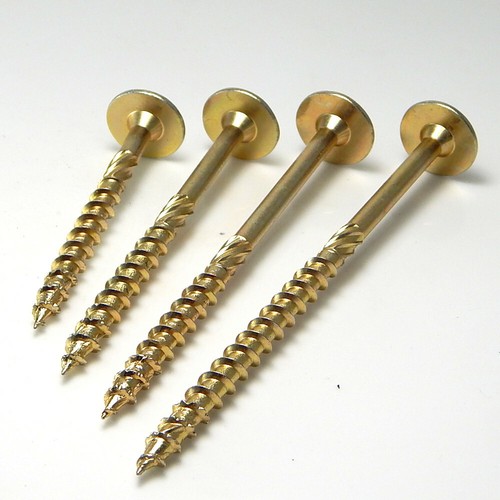 Viti per testa piatto viti per travi viti per legno 80-400 mm TORX con omologazione h - Foto 2 di 12