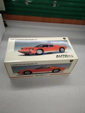 AUTOart 1/18 Scale Lamborghini Miura SV (Orange) 74542 with box Model Car Used