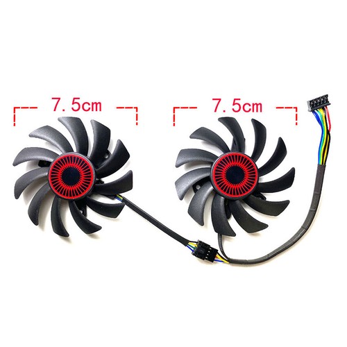 For ASUS GTX1060 960 GAMING Graphics Card Fan Replacement T128010BH Cooling Fan - Picture 8 of 14