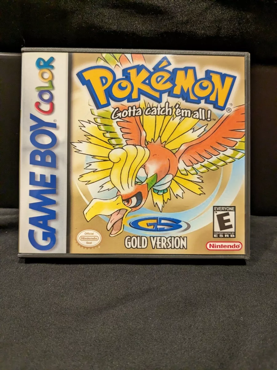 Pokemon Gold Version - Retro Game Cases 🕹️