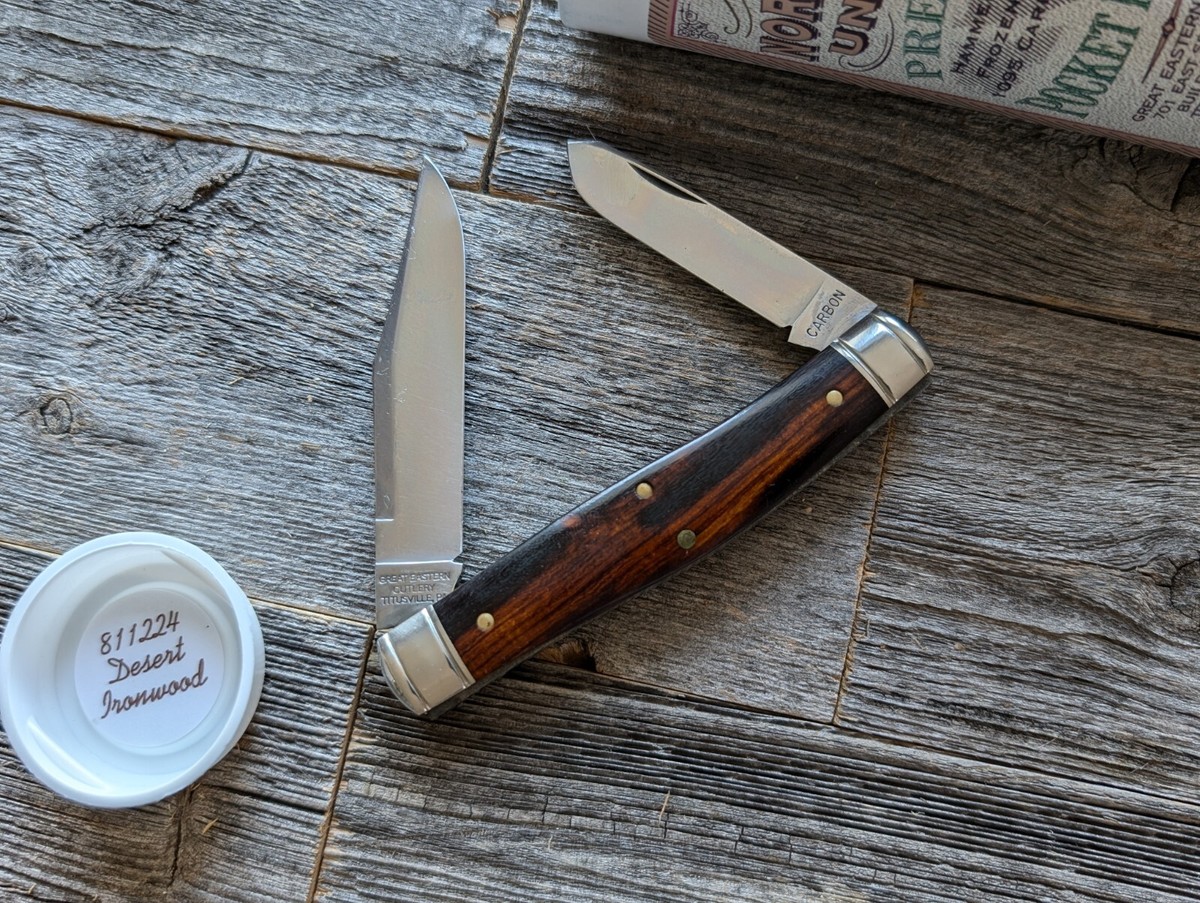 GEC Great Eastern Cutlery #81 Northfield Bull Keeper 811224 Desert