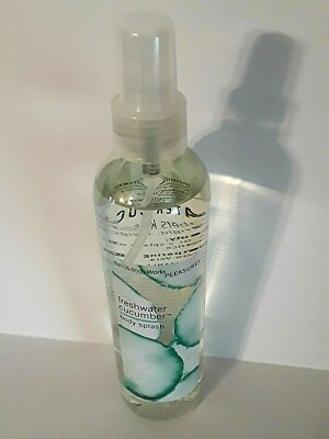 Bath & Body Works Freshwater Cucumber Splash Fragrance Mist 8oz Fresh Water Rare
