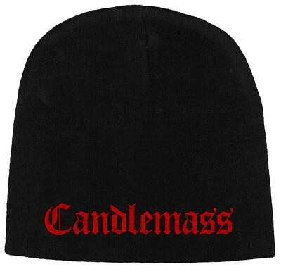 CANDLEMASS BEANIE # 1 NIGHTFALL LOGO MÜTZE CAP WOLLMÜTZE 