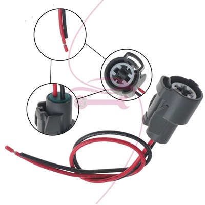 2 Pin Coolant Temp Sensor Pigtail Plug Connector Harness for Honda Odyssey New