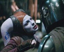 NATALIA TENA signed autograph 20x25cm STAR WARS MANDO in person autograph COA