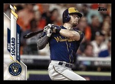 Eric Sogard 2020 Topps #697 Milwaukee Brewers *034