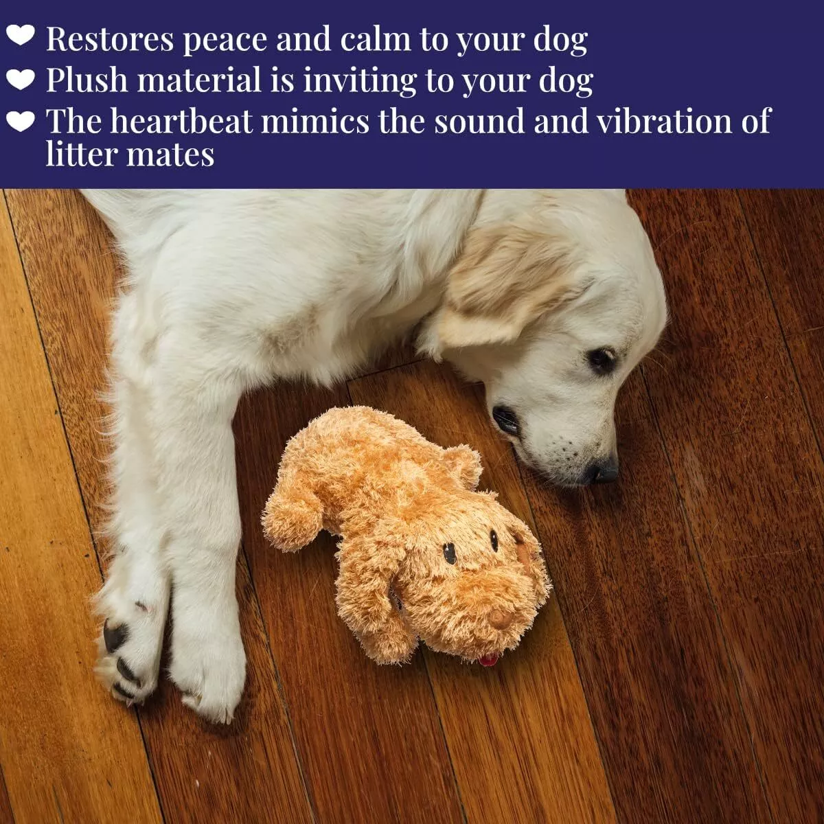 Separation Anxiety Relief for Dogs - Dog Heartbeat toy