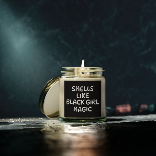 Smells Like Black Girl Magic Candle - Self Care Gift For Black Women - Picture 9 of 25