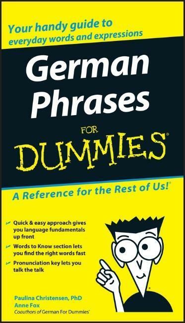 Thumbnail - German Phrases For Dummies | Buch | 9780764595530