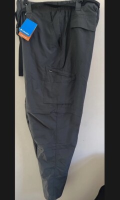 Columbia Mens NWT Silver Ridge Convertible Pant 50W x32L Gray AS8004-028
