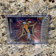 2019-20 Anthony Davis Optic #8 OPTIC FANTASY STARS T-MALL GOLD WAVE PRIZM SSP