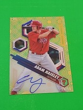 Adam Haseley 2018 Bowman High Tek Gold Auto 39/50 , Philadelphia Phillies