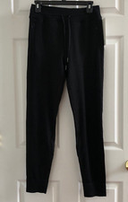 New Lululemon Enginered Warmth Jogger SZ 6 Black/Black Merino Wool Blend-LW5CR6S