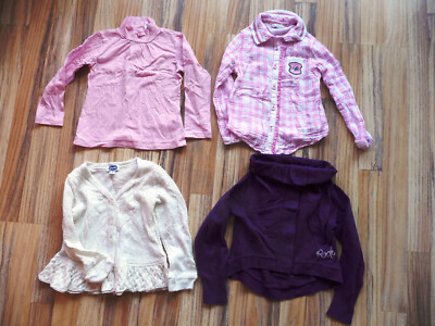 Paket 4 Mädchen Pullover Shirts Jacke Bluse Langarm Chicco Gr. 98