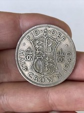 Great Britain King George VI Cupro-Nickel Half Crown - 1949