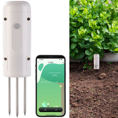 Smarter, universeller ZigBee-Boden-Feuchtigkeits- & Temperatursensor