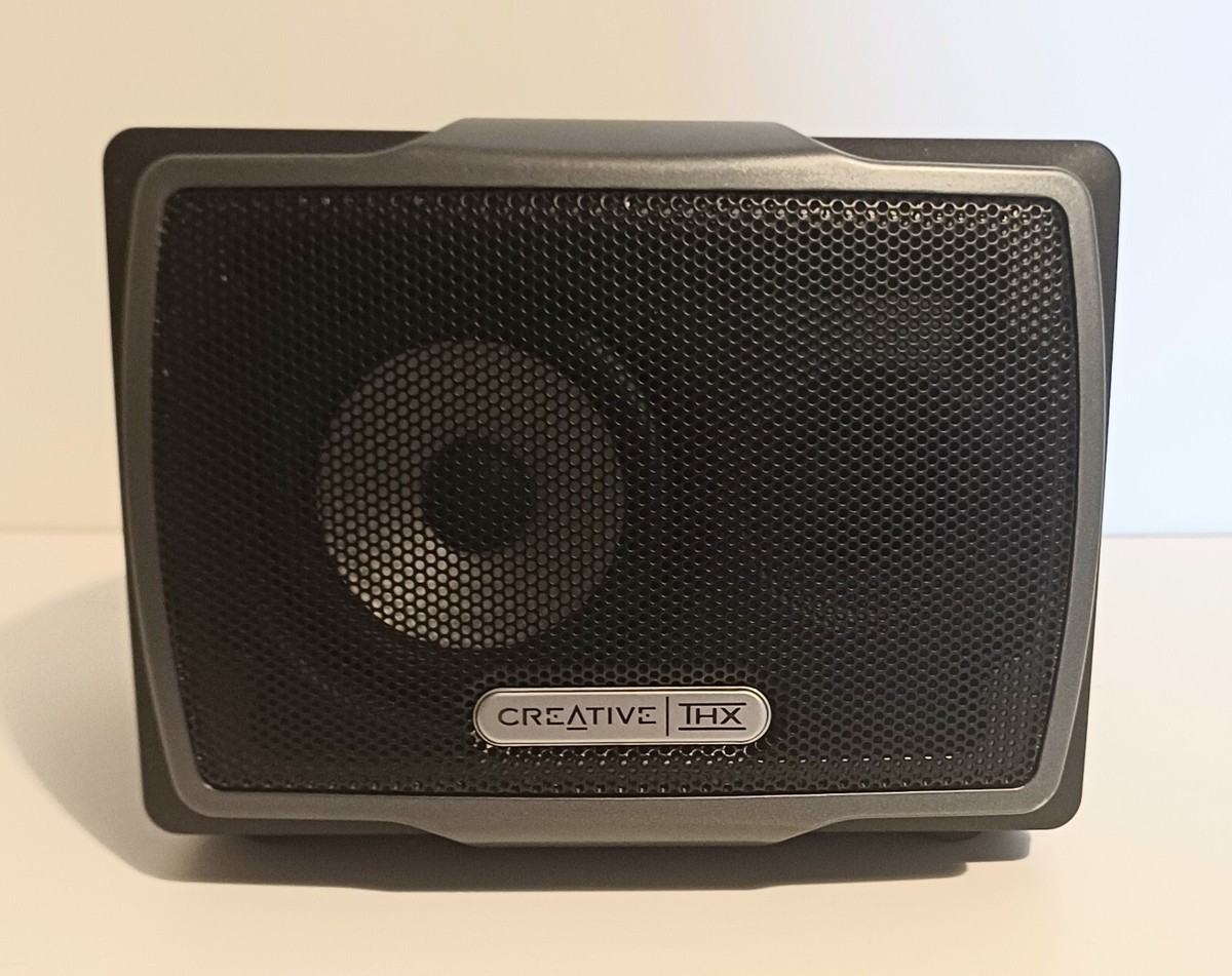 Creative Gigaworks G500 Centre Speaker Wired Cover Wall Mountable THX  Certified