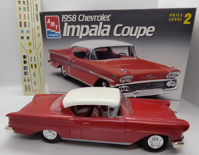 AMT 1958 Chevrolet Impala Coupe 1/25 Scale Model Kit 58 Chevy