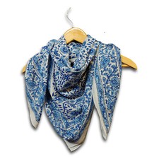 Large Cotton Scarfs for Women Lightweight Soft Sheer Neck Scarf Head Scarf 21x21