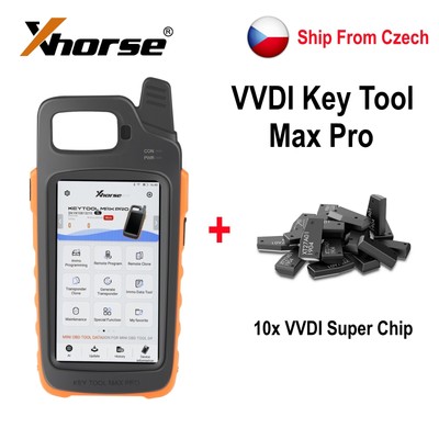 Xhorse VVDI Key Tool Max Pro Read Voltage and Leakage Current + 10pcs Super Chip