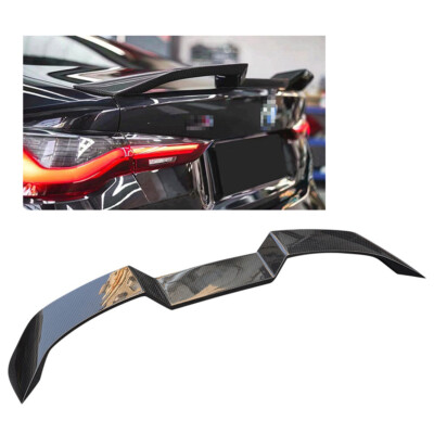 Dry Carbon Fiber VSR Style Wing Rear Trunk Spoiler For 2021UP BMW G80 M3 G82 M4