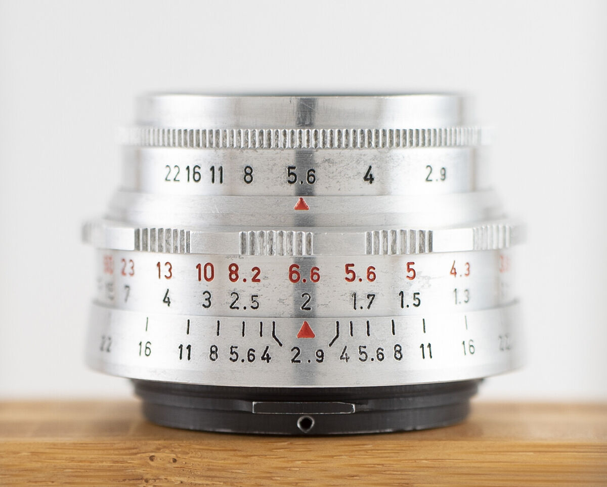 Meyer-Optik Görlitz Trioplan 2.9 / 50mm RED V Altix Lens Meyer-Optik Görlitz Trioplan 2.9 / 50mm RED V Altix Lens