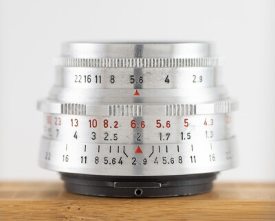 Meyer-Optik Görlitz Trioplan 2.9 / 50mm RED V Altix Lens Meyer-Optik Görlitz Trioplan 2.9 / 50mm RED V Altix Lens